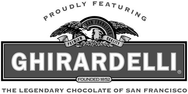 ghirardelli logo - greyscaled