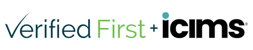 Verified First and iCIMS Logos