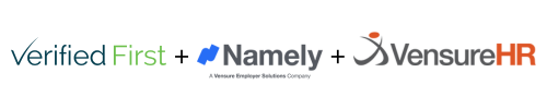 Verified First and Namely and Vensure Logos